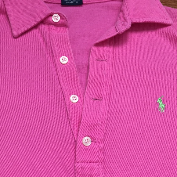 Ralph Lauren Bright Pink Polo - Picture 2 of 14